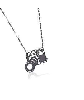Necklace with camera