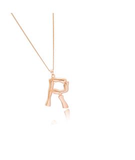 Necklace with alphabet...