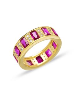 Ring gold plated jewels