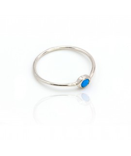 Simple ring with turquoise...
